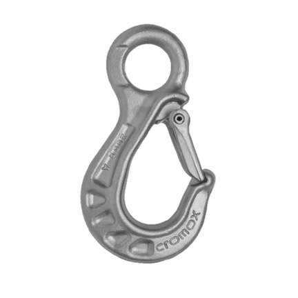 Eye Hooks COHF, Grade 60 with safety latch, blasted