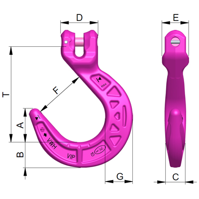 VIP-Foundry Hook VWH 10