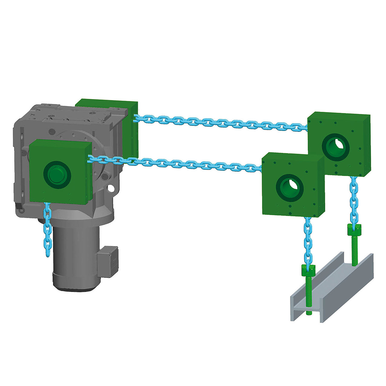 Multiple chain strand systems PI / Gamma