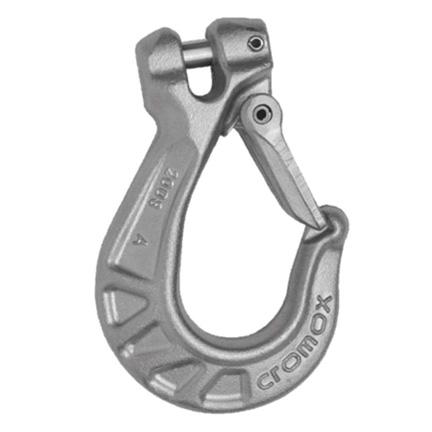 Clevis Hooks CGHF, Grade 60 with safety latch, blasted