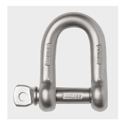 D -Shackle CSA, Grade 60 tested, bright polished