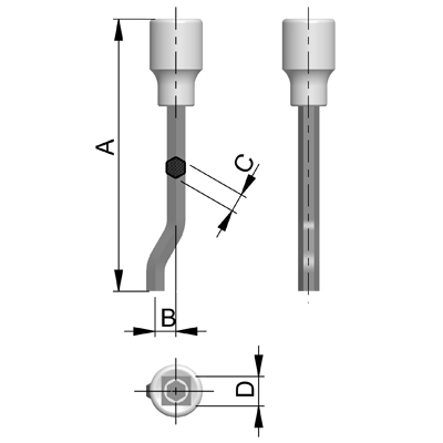 Socket wrench for Starpoint VRS M30